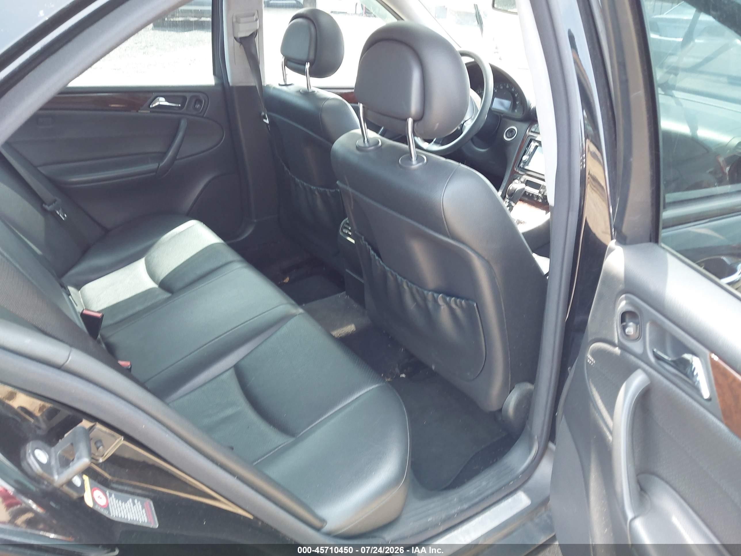2002 Mercedes-benz C 320 Black vin: WDBRF64J52F267791