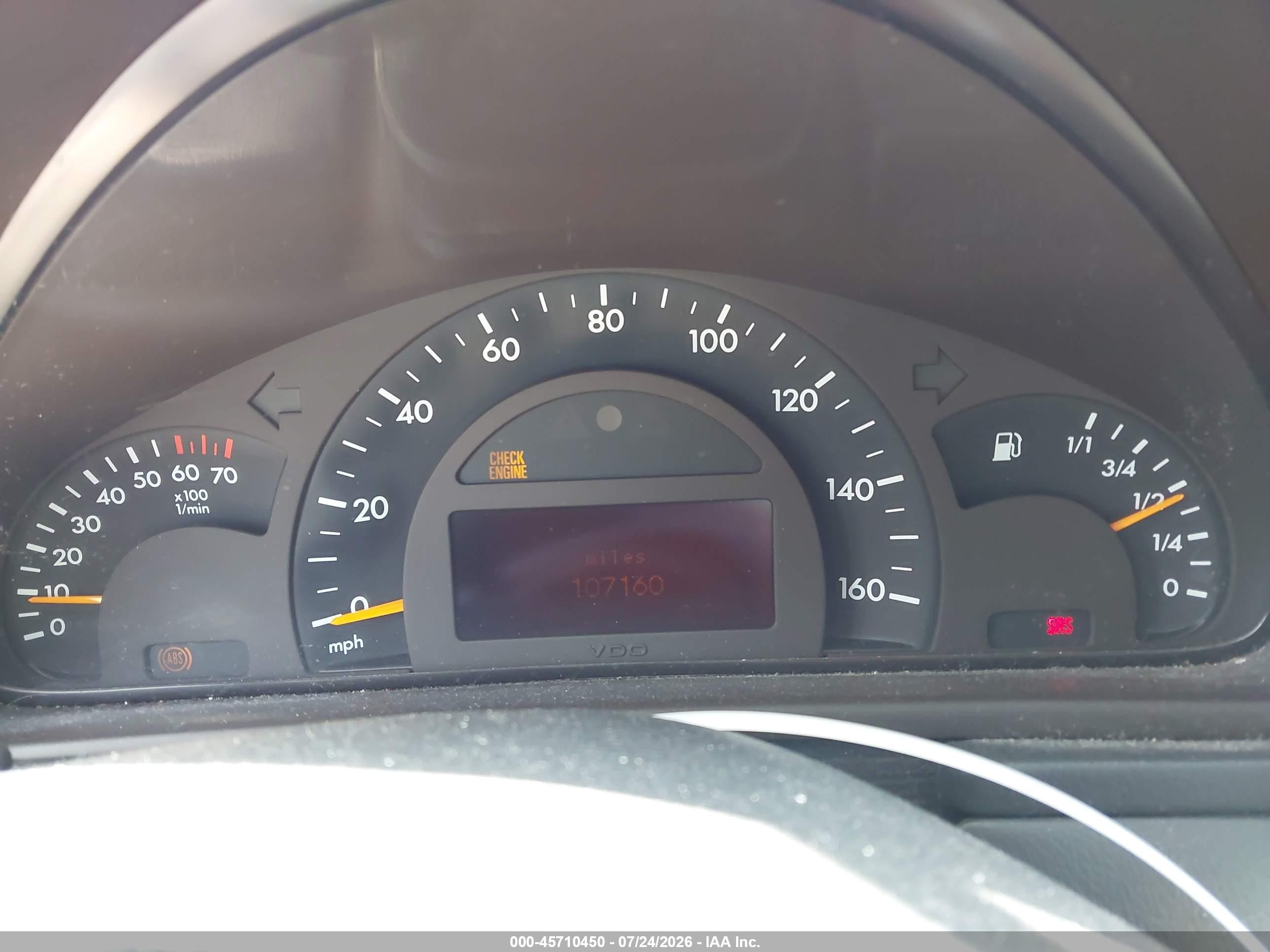 2002 Mercedes-benz C 320 Black vin: WDBRF64J52F267791