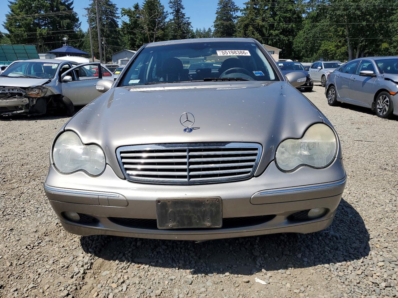 2004 Mercedes-benz C 320 Серебряный vin: WDBRF64J54F509952