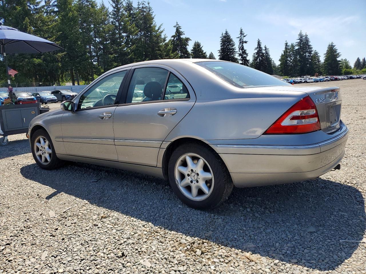 2004 Mercedes-benz C 320 Серебряный vin: WDBRF64J54F509952