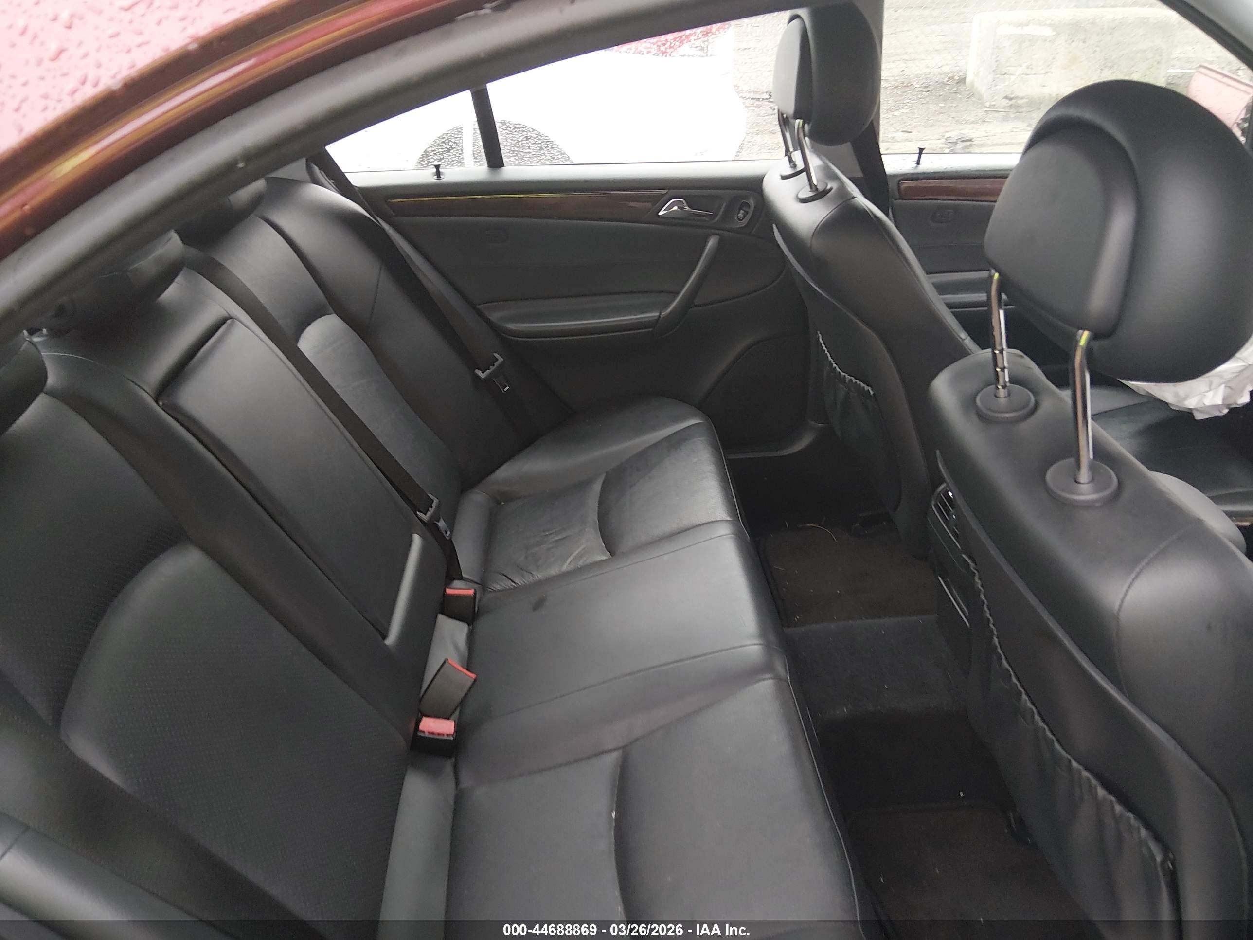 2002 Mercedes-benz C 320   Red vin: WDBRF64J62E002836