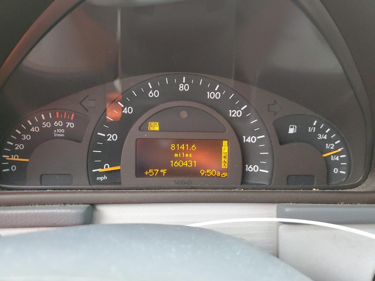 2002 Mercedes-benz C 320 Silver vin: WDBRF64J62F216641