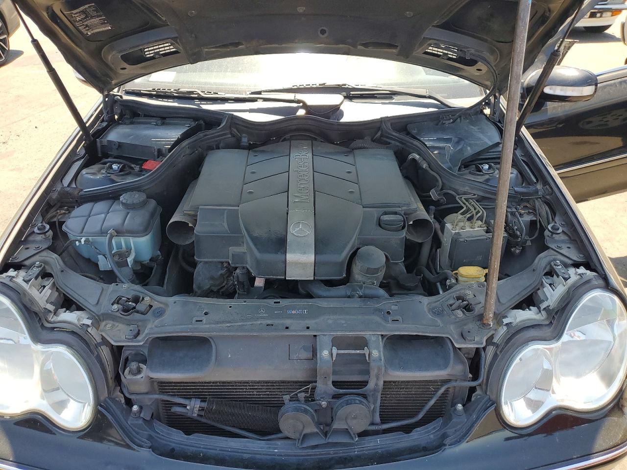 2002 Mercedes-benz C 320 Black vin: WDBRF64J62F285393