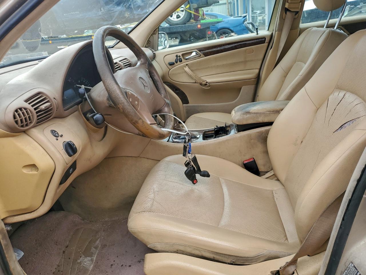 2001 Mercedes-benz C 320 Gold vin: WDBRF64J71F019203