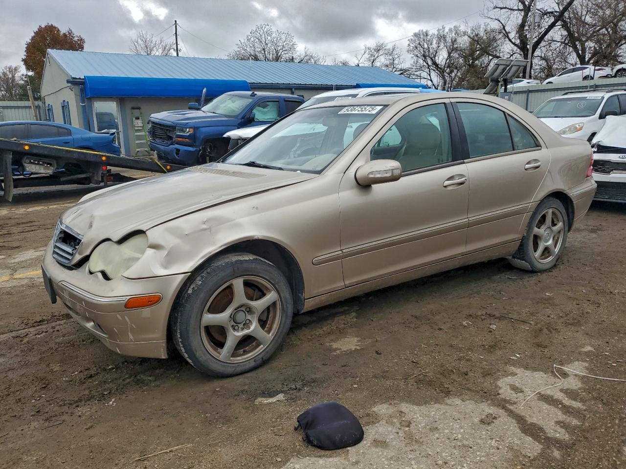 2001 Mercedes-benz C 320 Gold vin: WDBRF64J71F019203