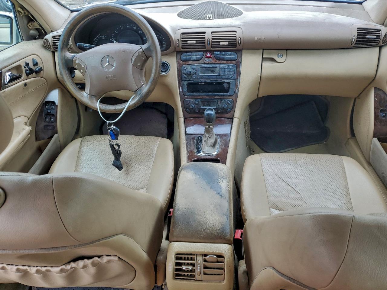 2001 Mercedes-benz C 320 Gold vin: WDBRF64J71F019203