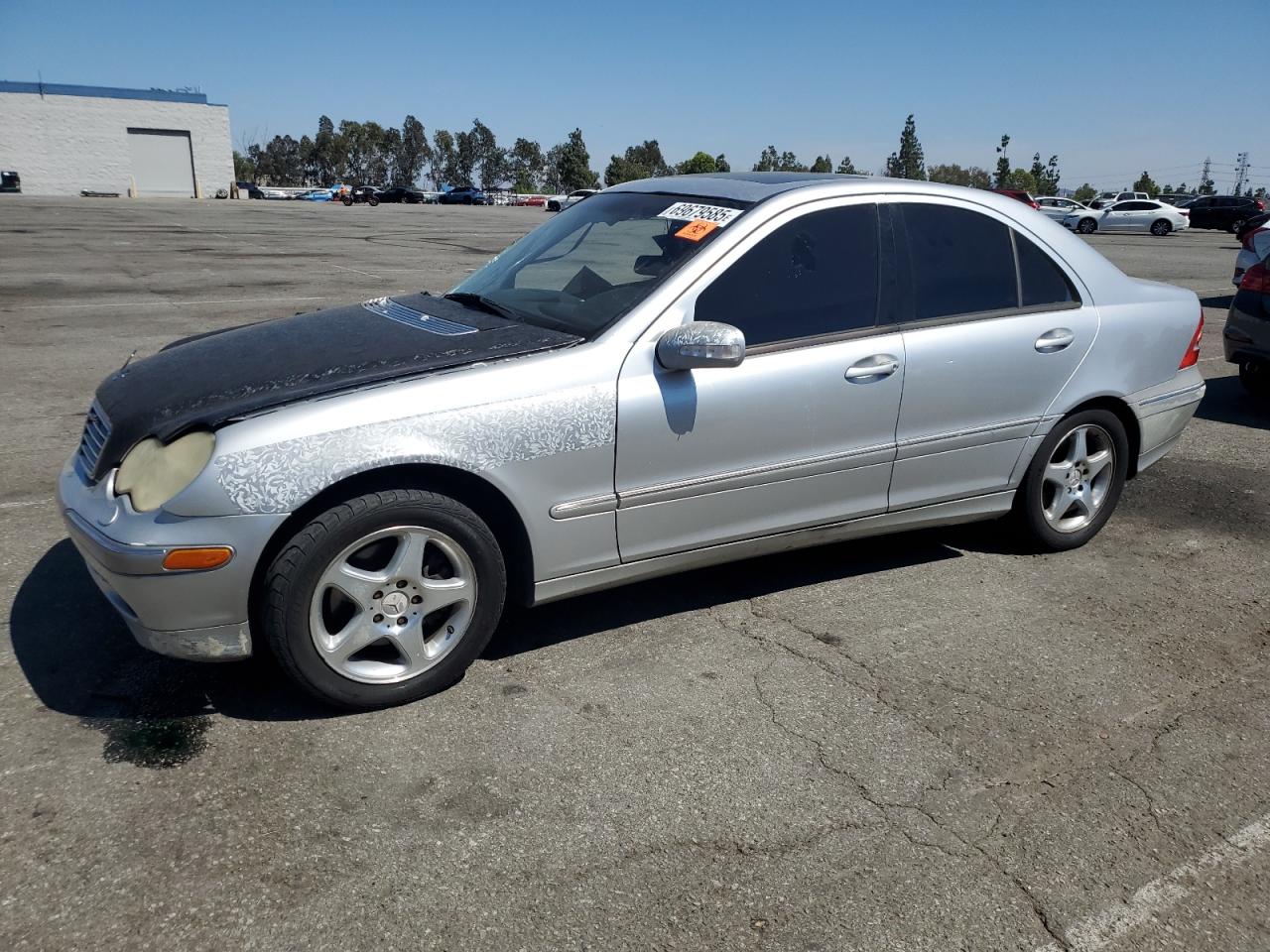 2001 Mercedes-benz C 320 Серебряный vin: WDBRF64J71F084648