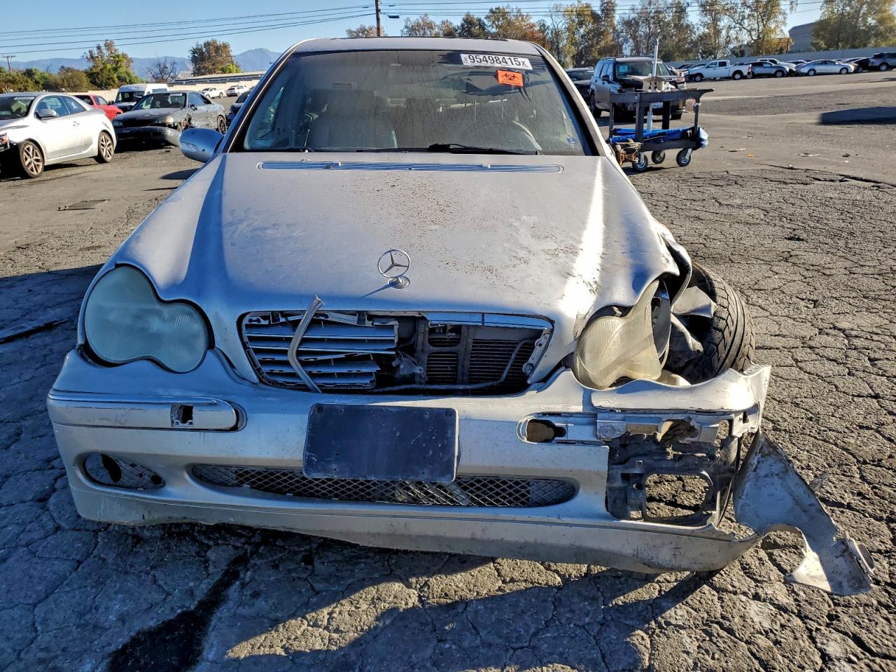 2002 Mercedes-benz C 320 Silver vin: WDBRF64J72F278503