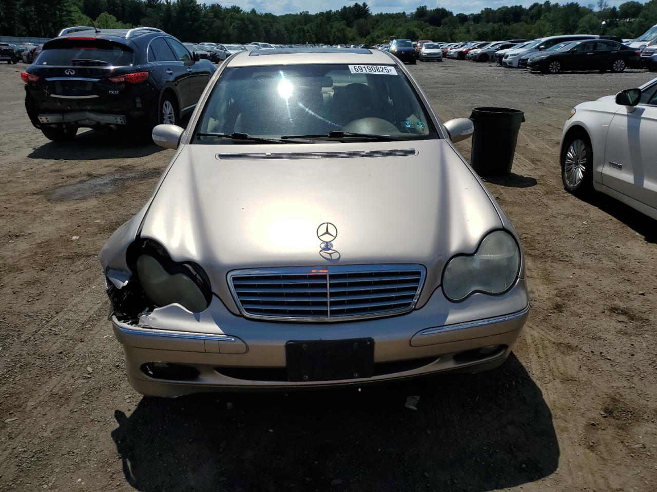 2003 Mercedes-benz C 320 Gold vin: WDBRF64J73F318774