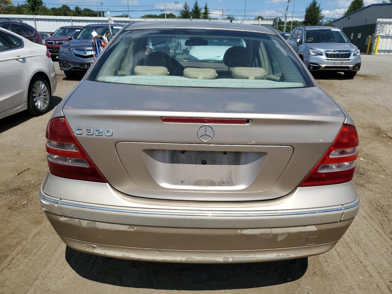 2003 Mercedes-benz C 320 Gold vin: WDBRF64J73F318774