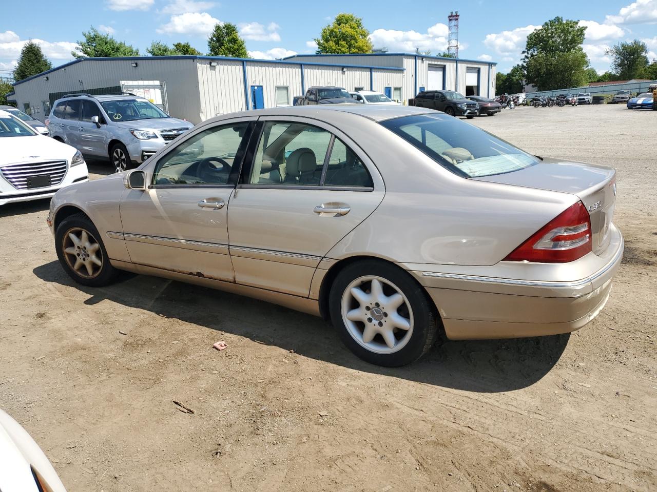 2003 Mercedes-benz C 320 Gold vin: WDBRF64J73F318774