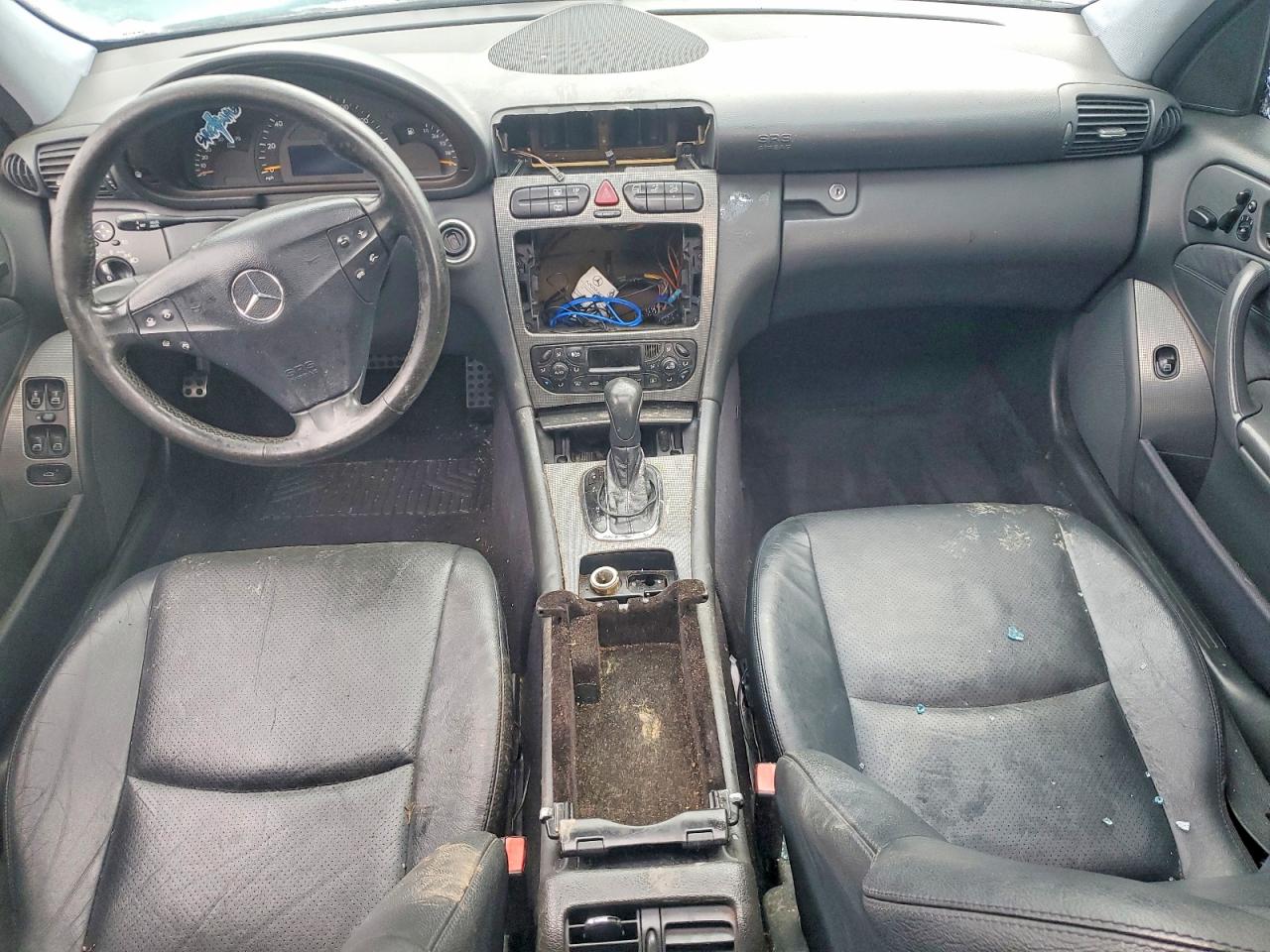 2004 Mercedes-benz C 320 Silver vin: WDBRF64J74F482169