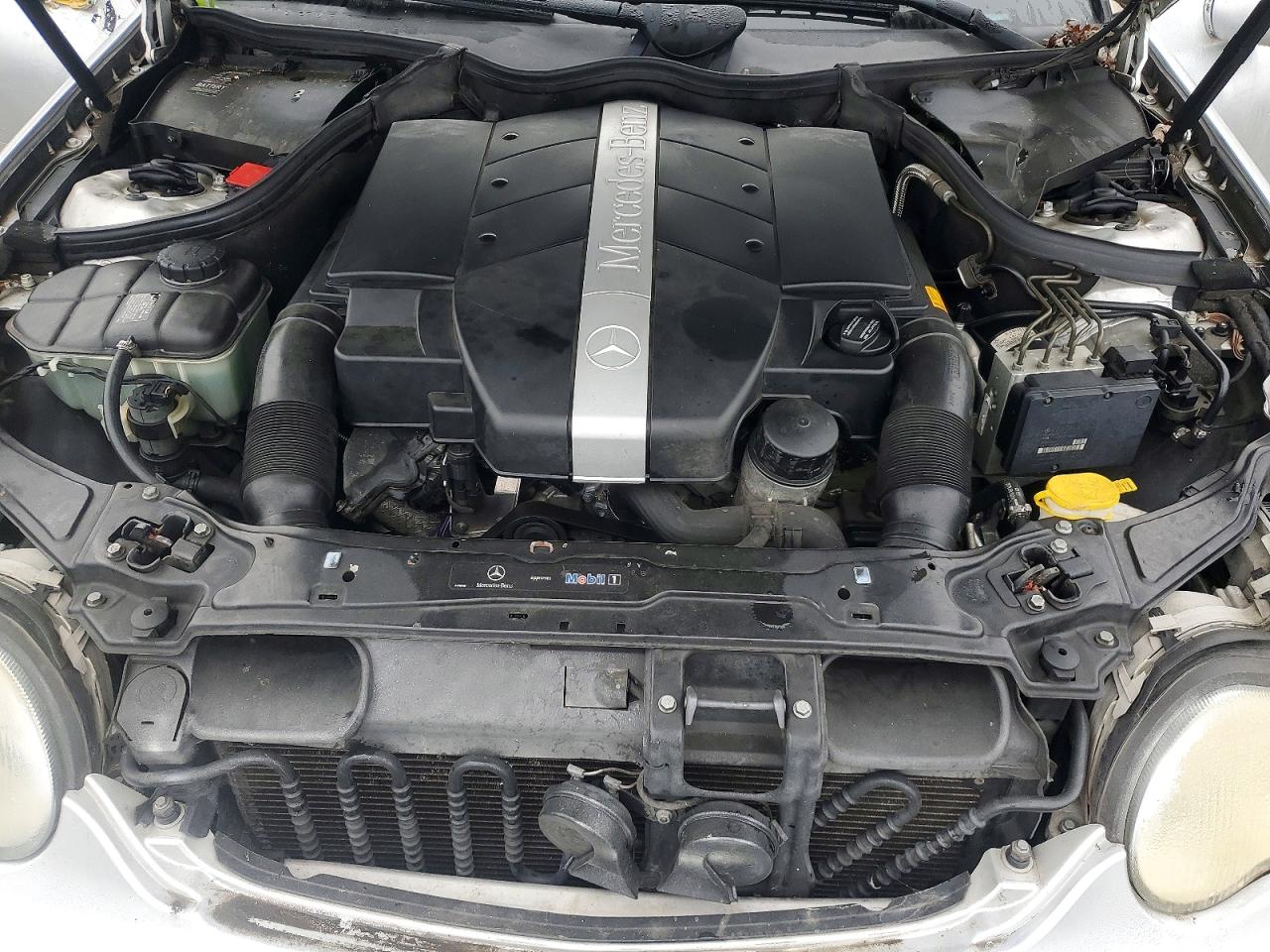 2004 Mercedes-benz C 320 Silver vin: WDBRF64J74F482169
