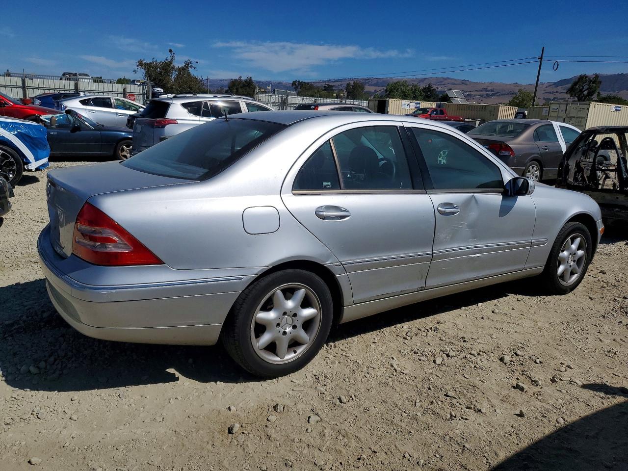 2004 Mercedes-benz C 320 Серебряный vin: WDBRF64J74F535436