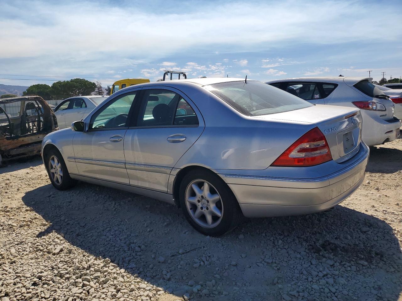 2004 Mercedes-benz C 320 Серебряный vin: WDBRF64J74F535436