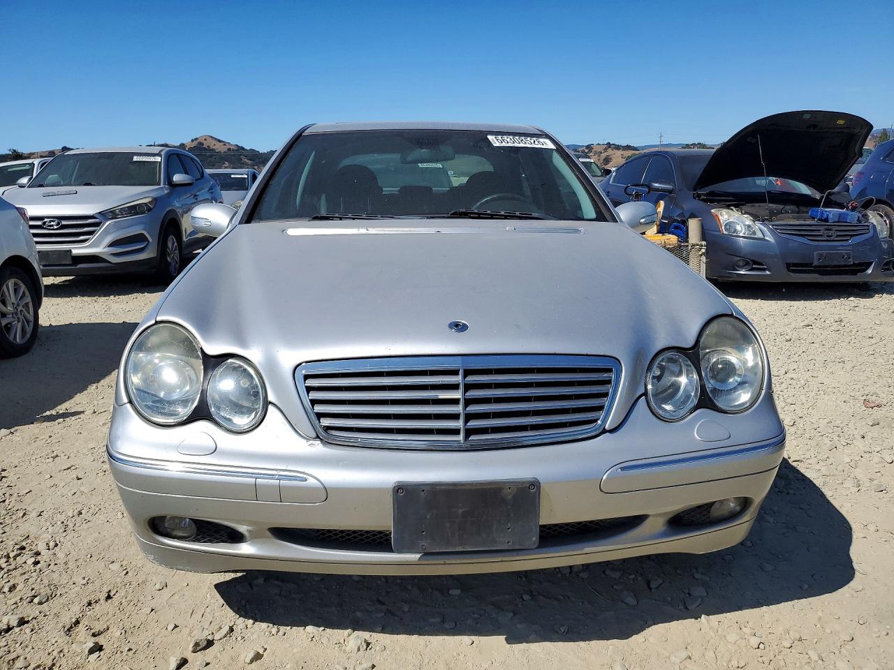2004 Mercedes-benz C 320 Серебряный vin: WDBRF64J74F535436