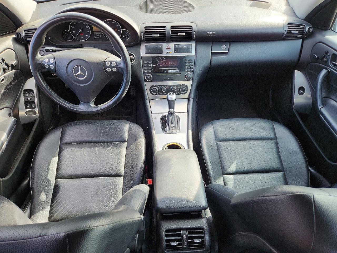 2005 Mercedes-benz C 320 Silver vin: WDBRF64J75F595248