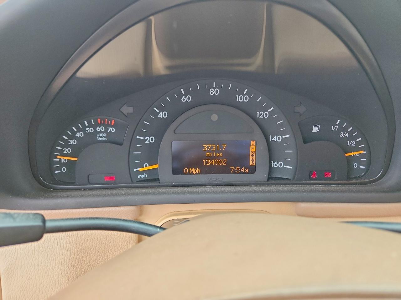 2001 Mercedes-benz C 320 Gold vin: WDBRF64J81F021946