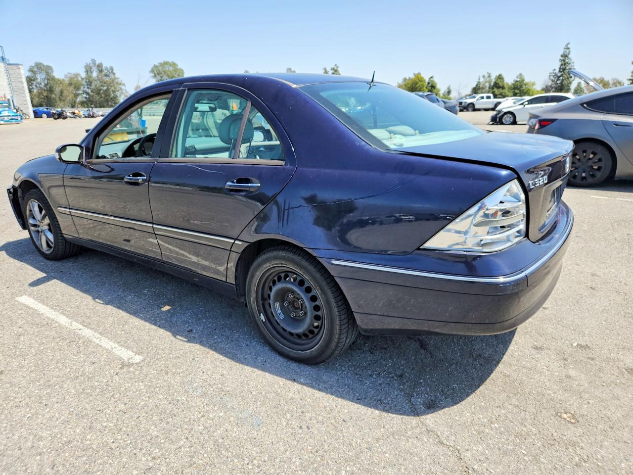 2001 Mercedes-benz C 320 Blue vin: WDBRF64J81F049827