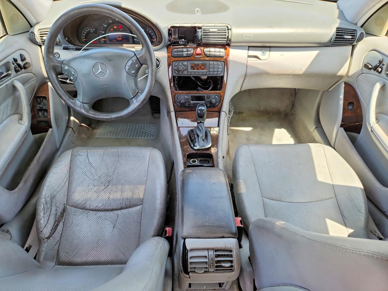2001 Mercedes-benz C 320 Blue vin: WDBRF64J81F049827