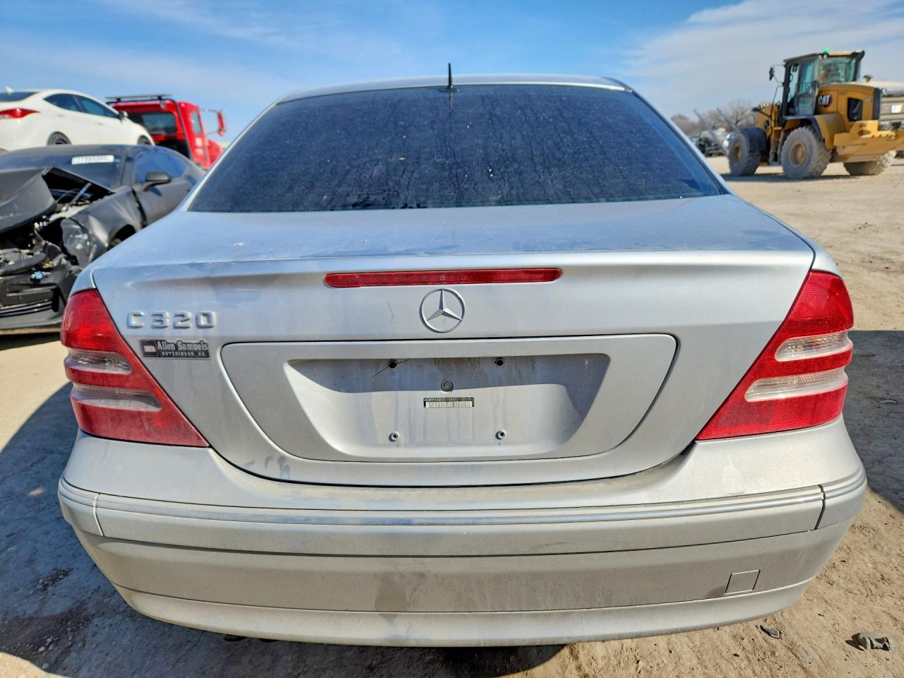 2001 Mercedes-benz C 320 Silver vin: WDBRF64J81F101991