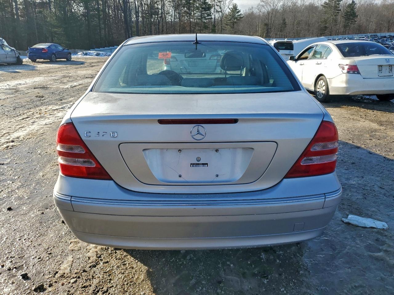 2001 Mercedes-benz C 320 Silver vin: WDBRF64J81F110383