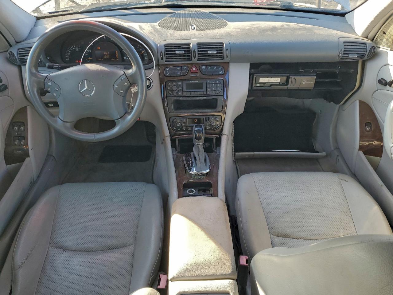 2001 Mercedes-benz C 320 Silver vin: WDBRF64J81F110383