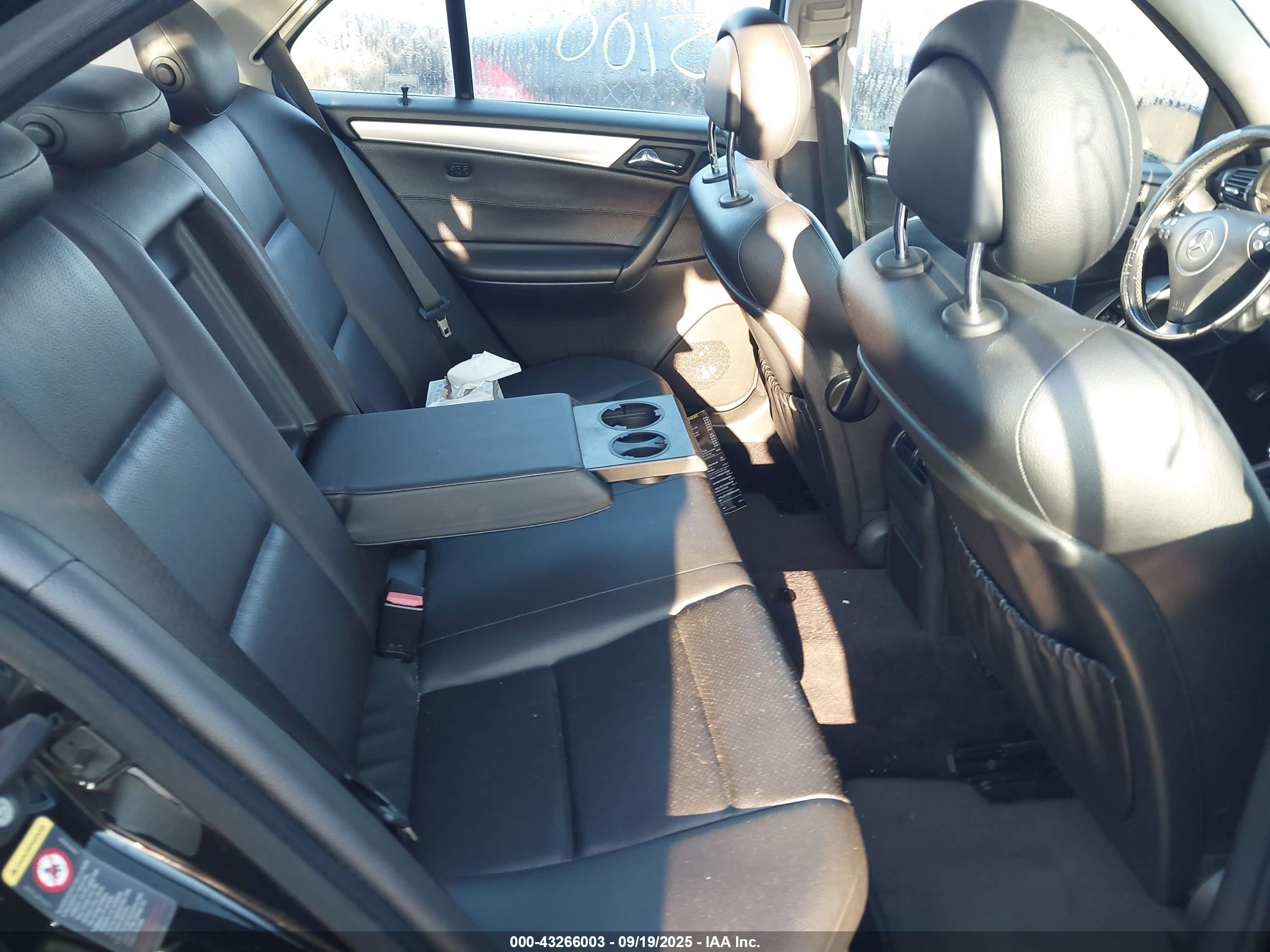 2005 Mercedes-benz C 320 Luxury/sport Black vin: WDBRF64J85F678090