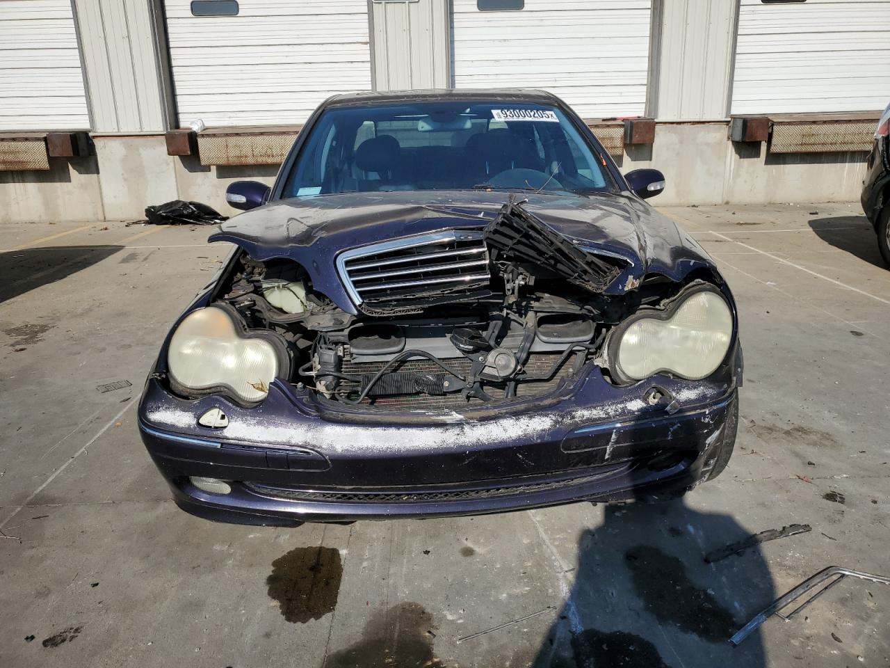 2001 Mercedes-benz C 320 Blue vin: WDBRF64J91F015234