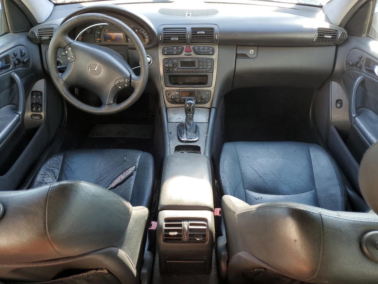 2001 Mercedes-benz C 320 Blue vin: WDBRF64J91F015234