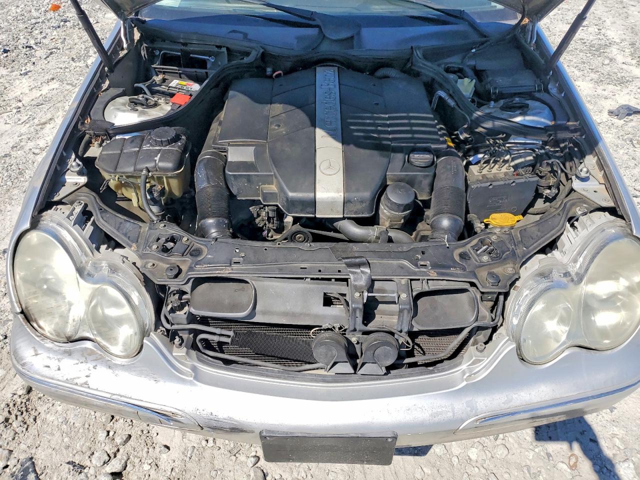 2001 Mercedes-benz C 320 Silver vin: WDBRF64J91F051571