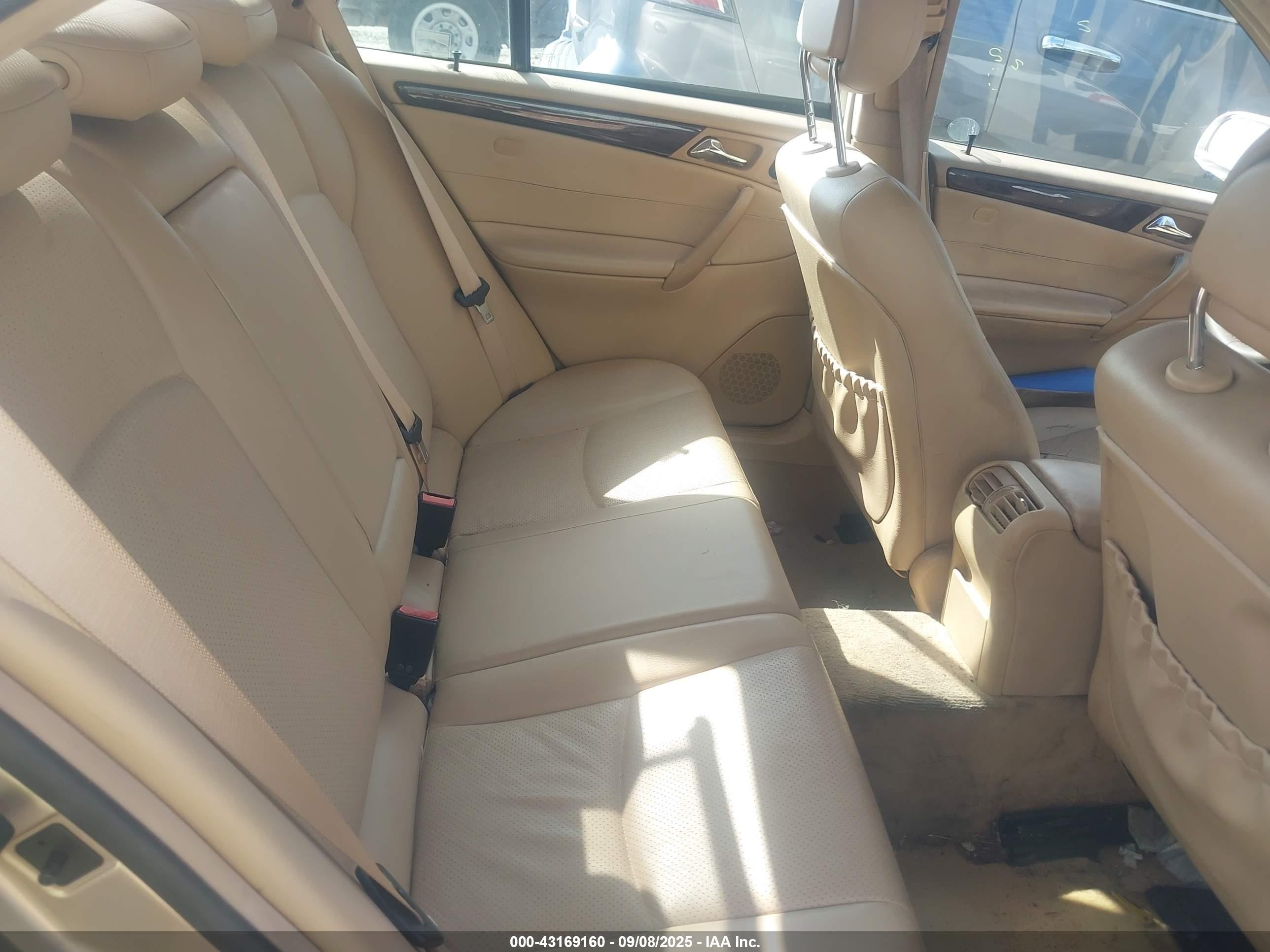 2001 Mercedes-benz C 320   Tan vin: WDBRF64J91F092556