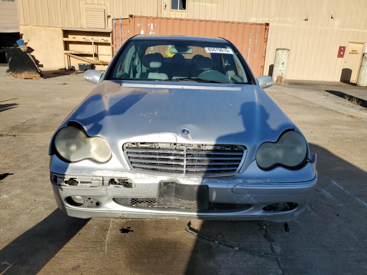 2003 Mercedes-benz C 320 Silver vin: WDBRF64J93F439273