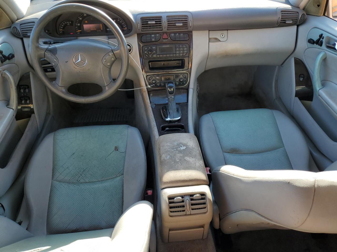 2003 Mercedes-benz C 320 Silver vin: WDBRF64J93F439273