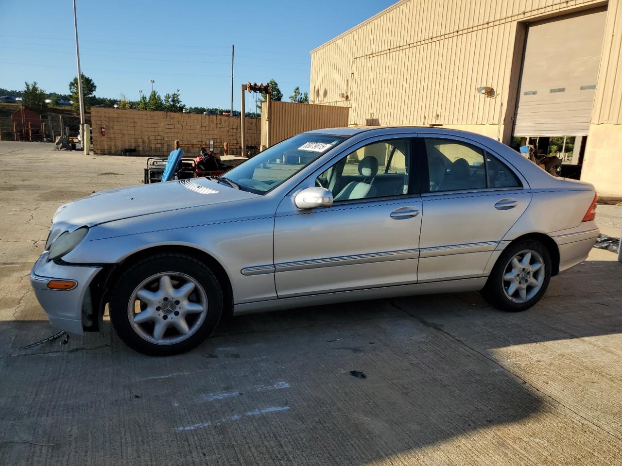 2003 Mercedes-benz C 320 Silver vin: WDBRF64J93F439273