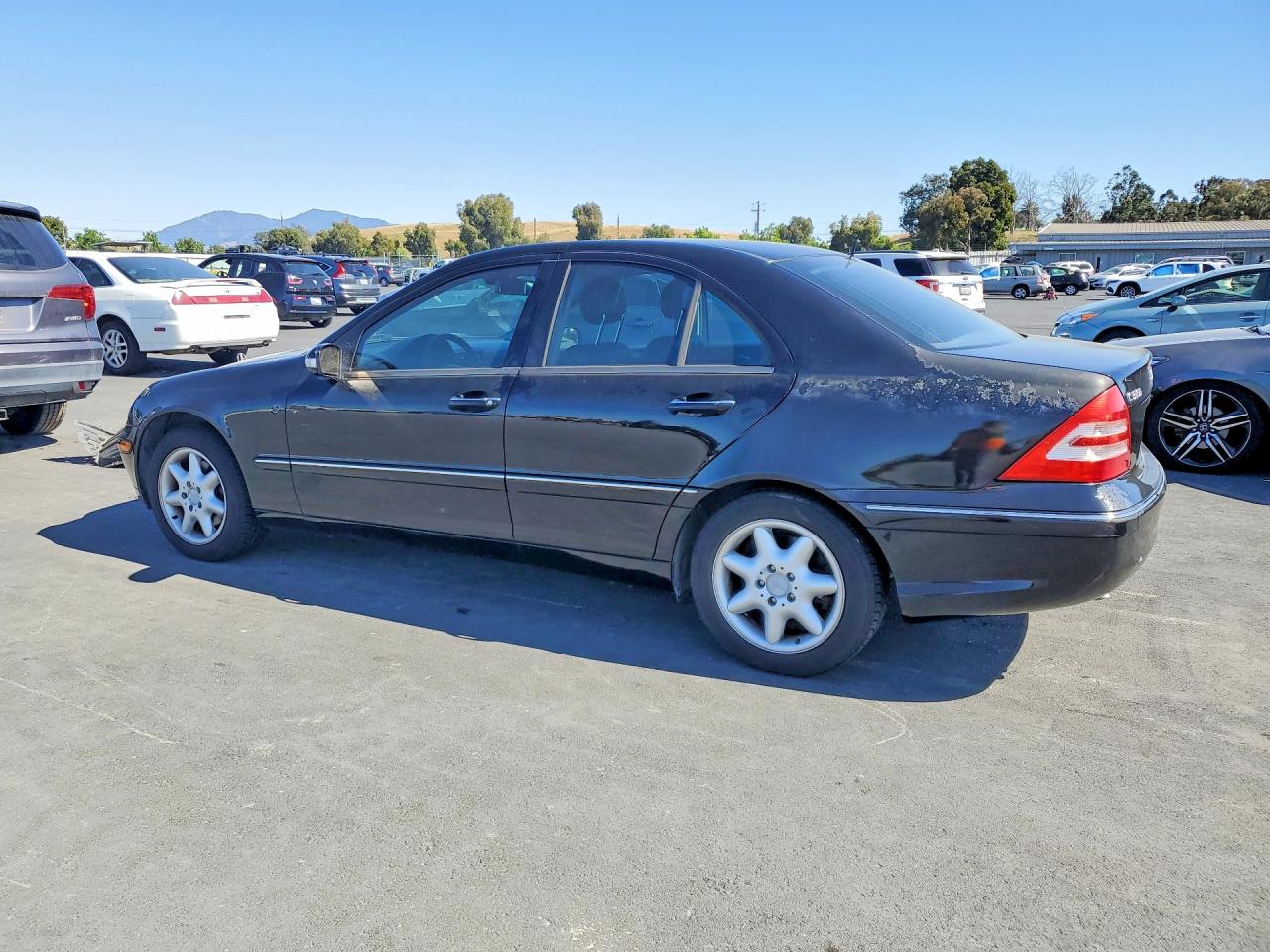 2001 Mercedes-benz C 320 Black vin: WDBRF64JX1F030602