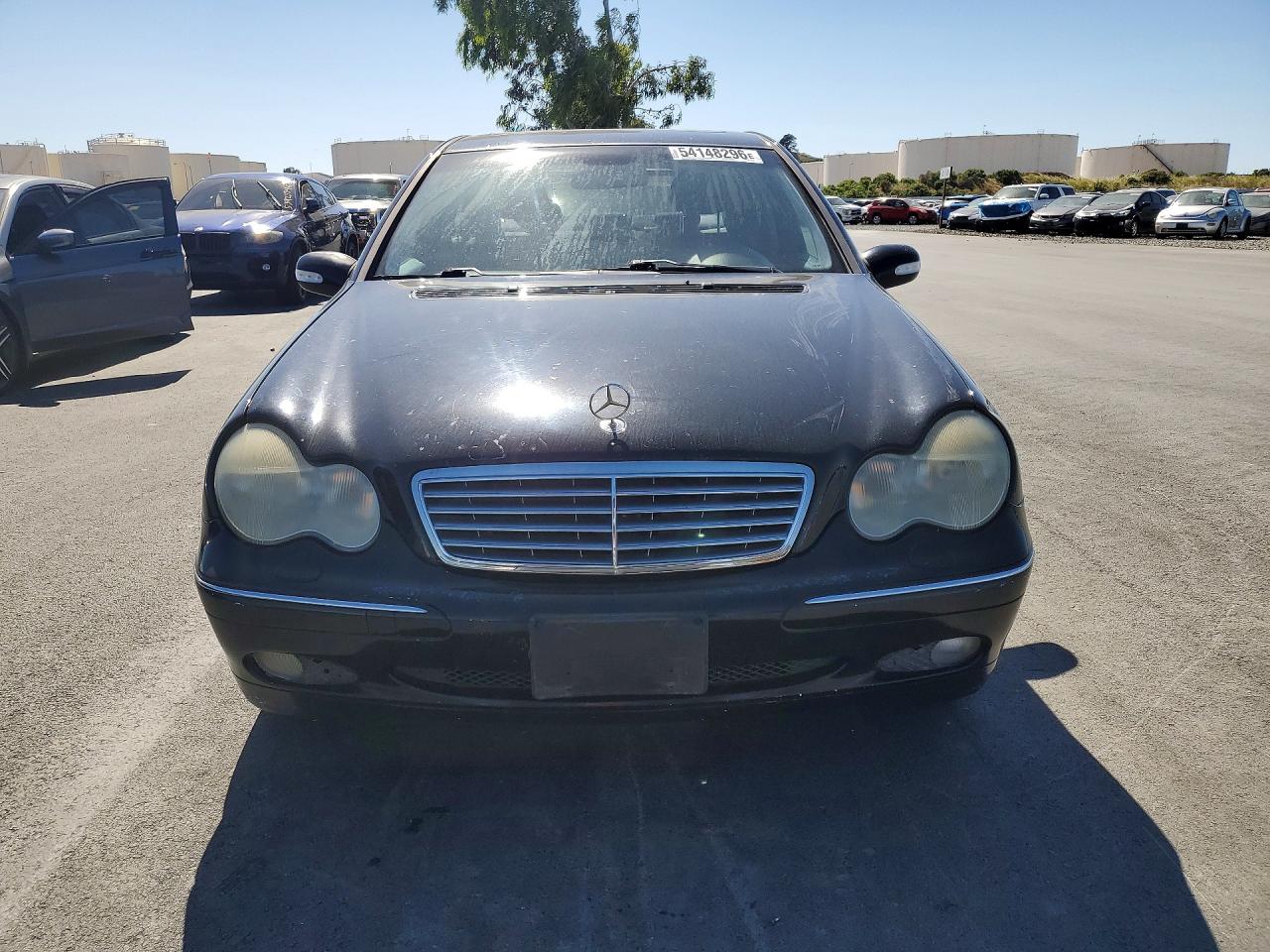 2001 Mercedes-benz C 320 Black vin: WDBRF64JX1F030602