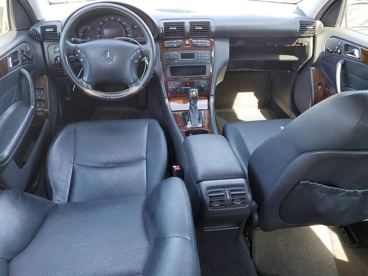 2001 Mercedes-benz C 320 Black vin: WDBRF64JX1F030602