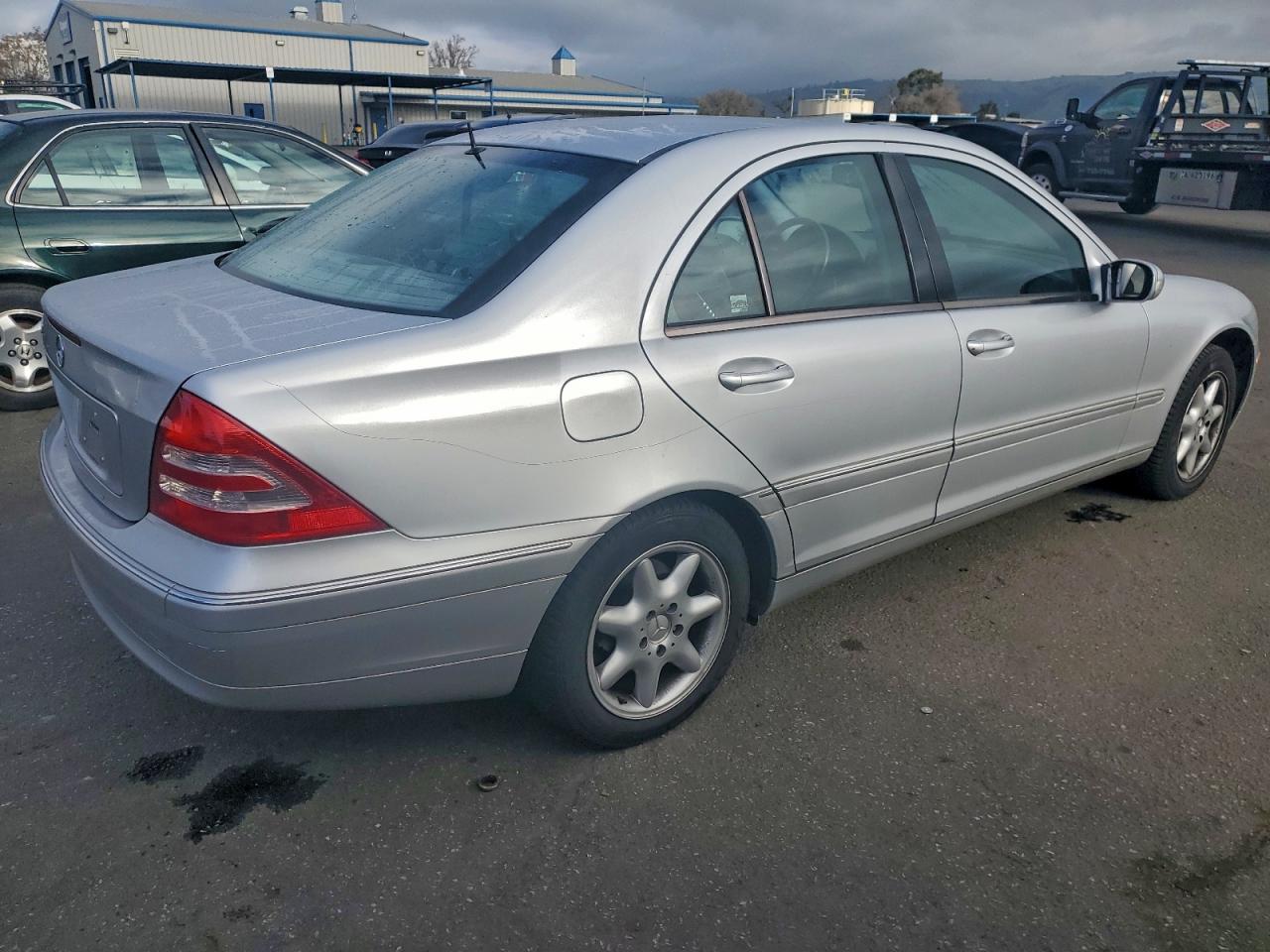 2001 Mercedes-benz C 320 Silver vin: WDBRF64JX1F094414