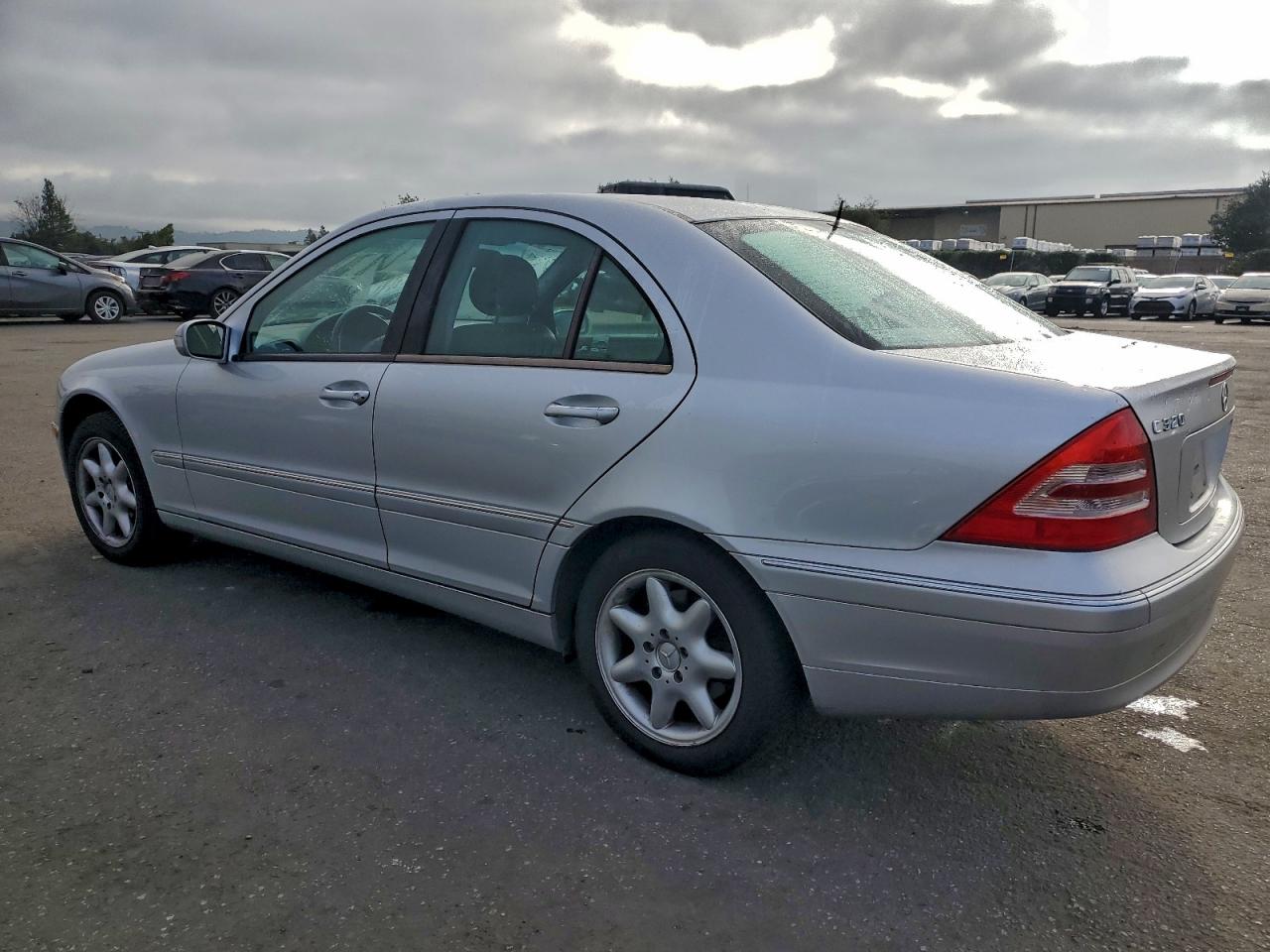 2001 Mercedes-benz C 320 Silver vin: WDBRF64JX1F094414