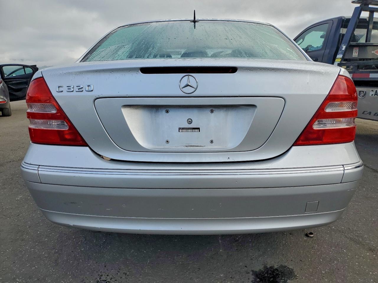 2001 Mercedes-benz C 320 Silver vin: WDBRF64JX1F094414