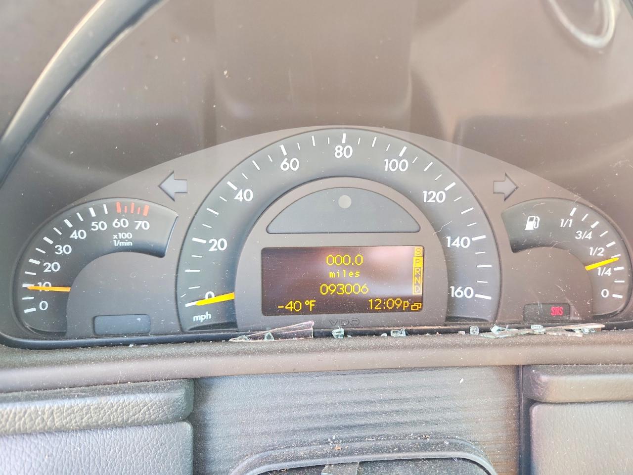 2001 Mercedes-benz C 320 Silver vin: WDBRF64JX1F094414