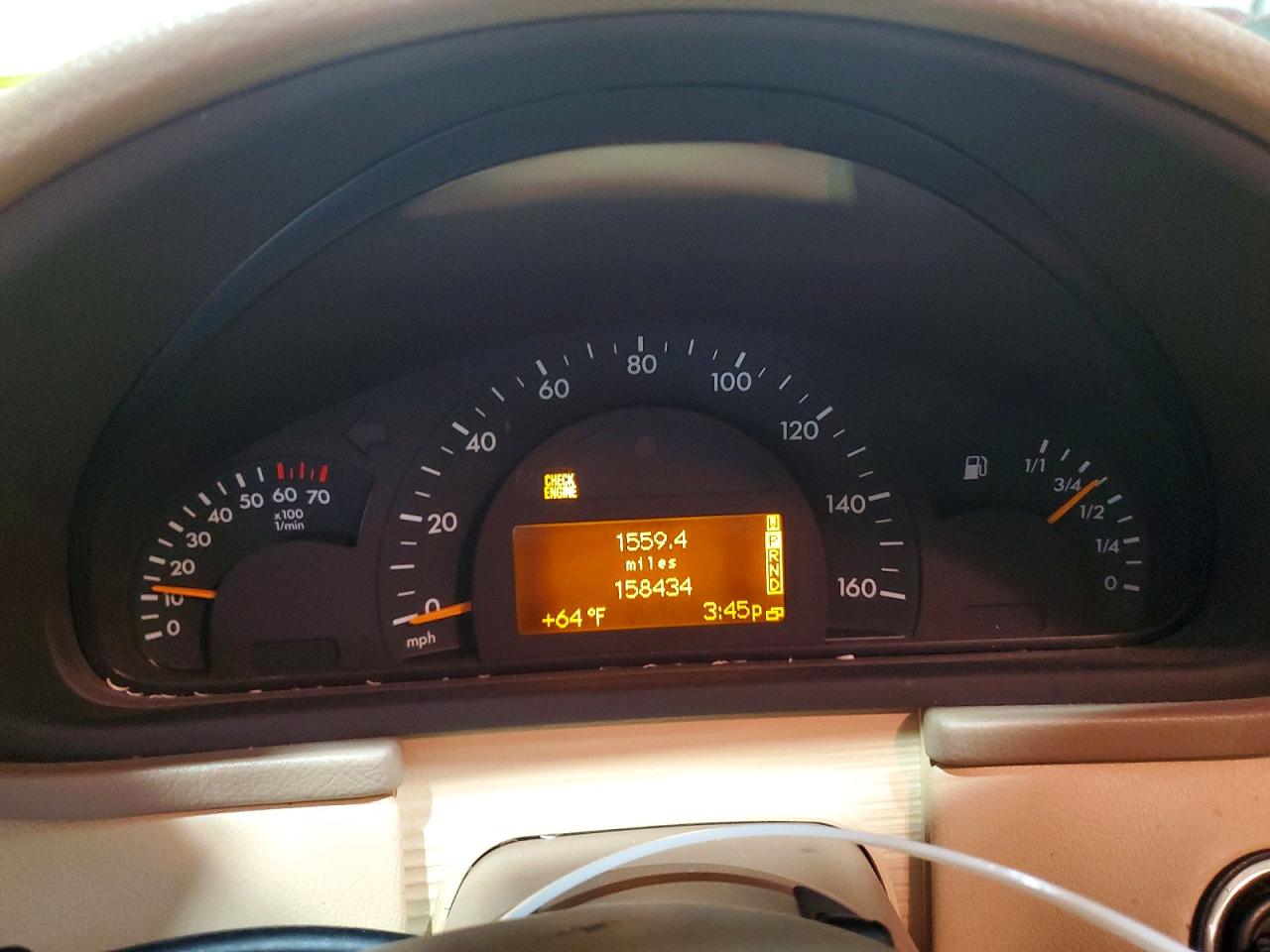 2002 Mercedes-benz C 320 Beige vin: WDBRF64JX2E003939