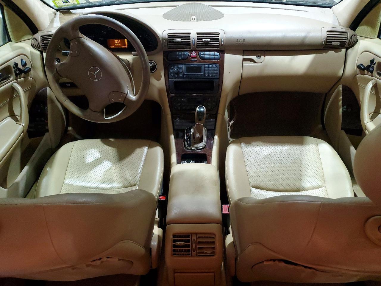 2002 Mercedes-benz C 320 Beige vin: WDBRF64JX2E003939