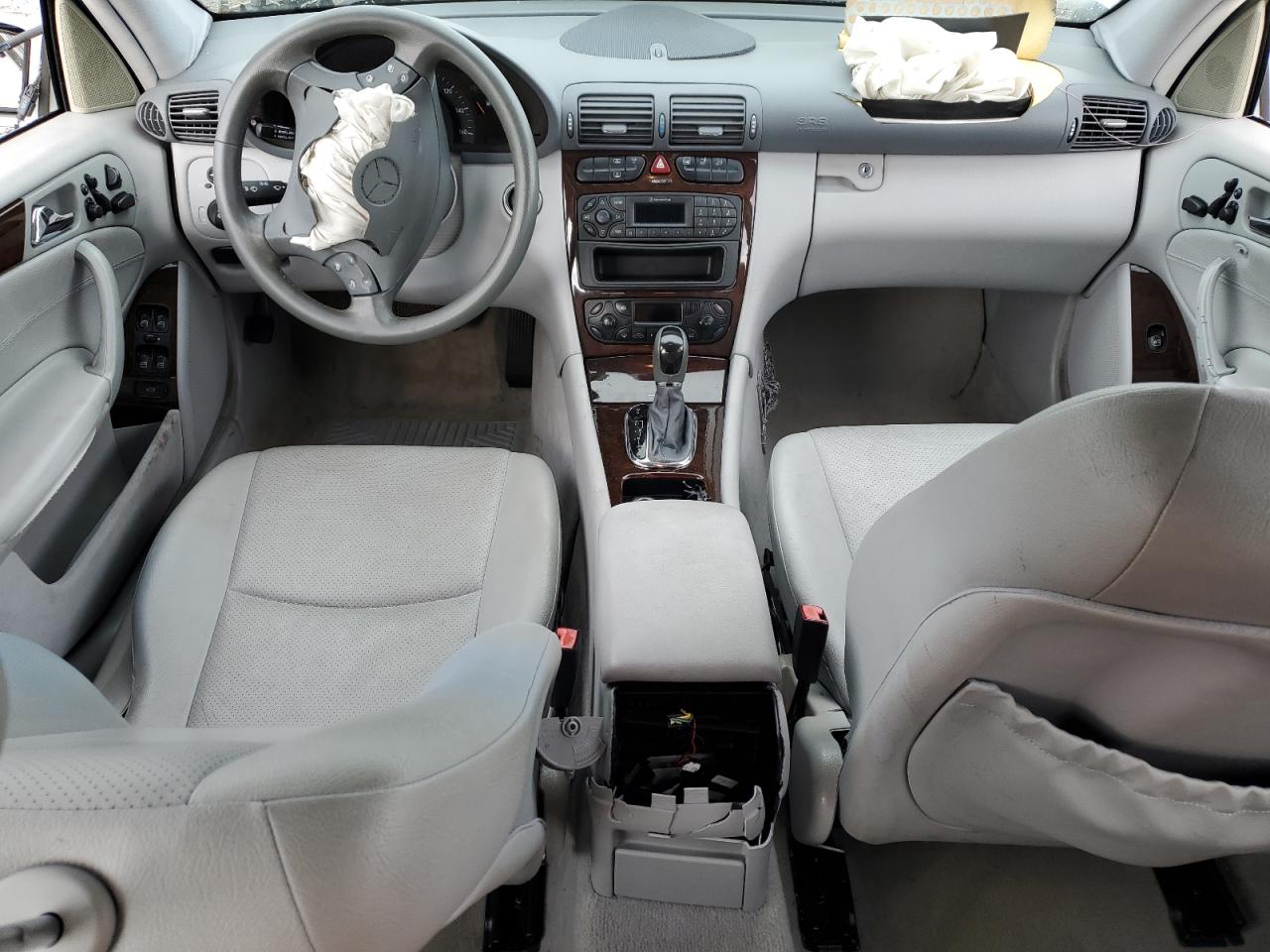 2002 Mercedes-benz C 320 Silver vin: WDBRF64JX2E005092