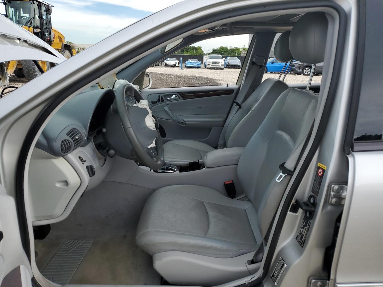 2002 Mercedes-benz C 320 Silver vin: WDBRF64JX2E005092