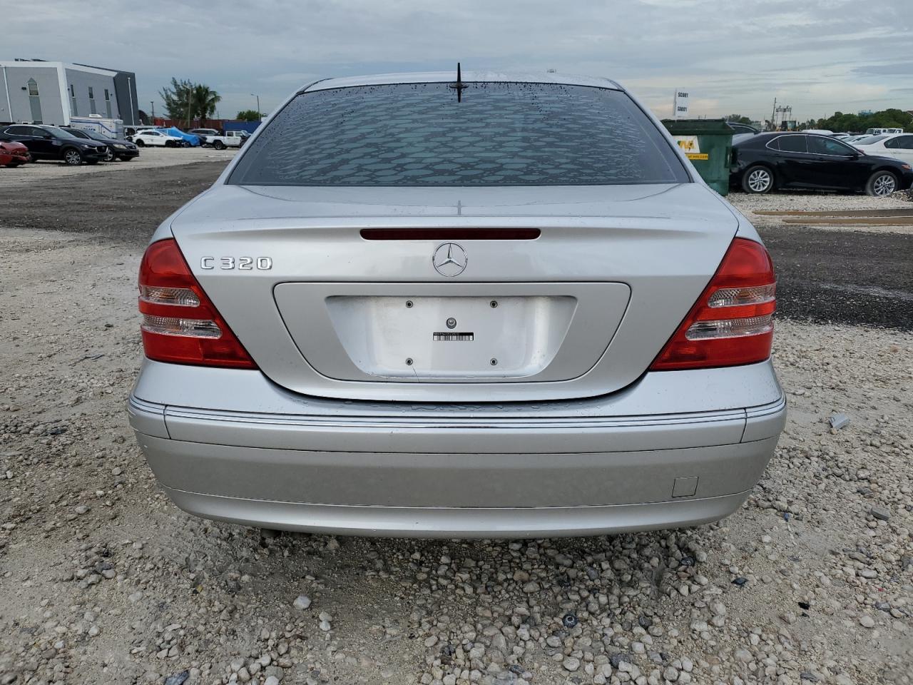 2002 Mercedes-benz C 320 Silver vin: WDBRF64JX2E005092