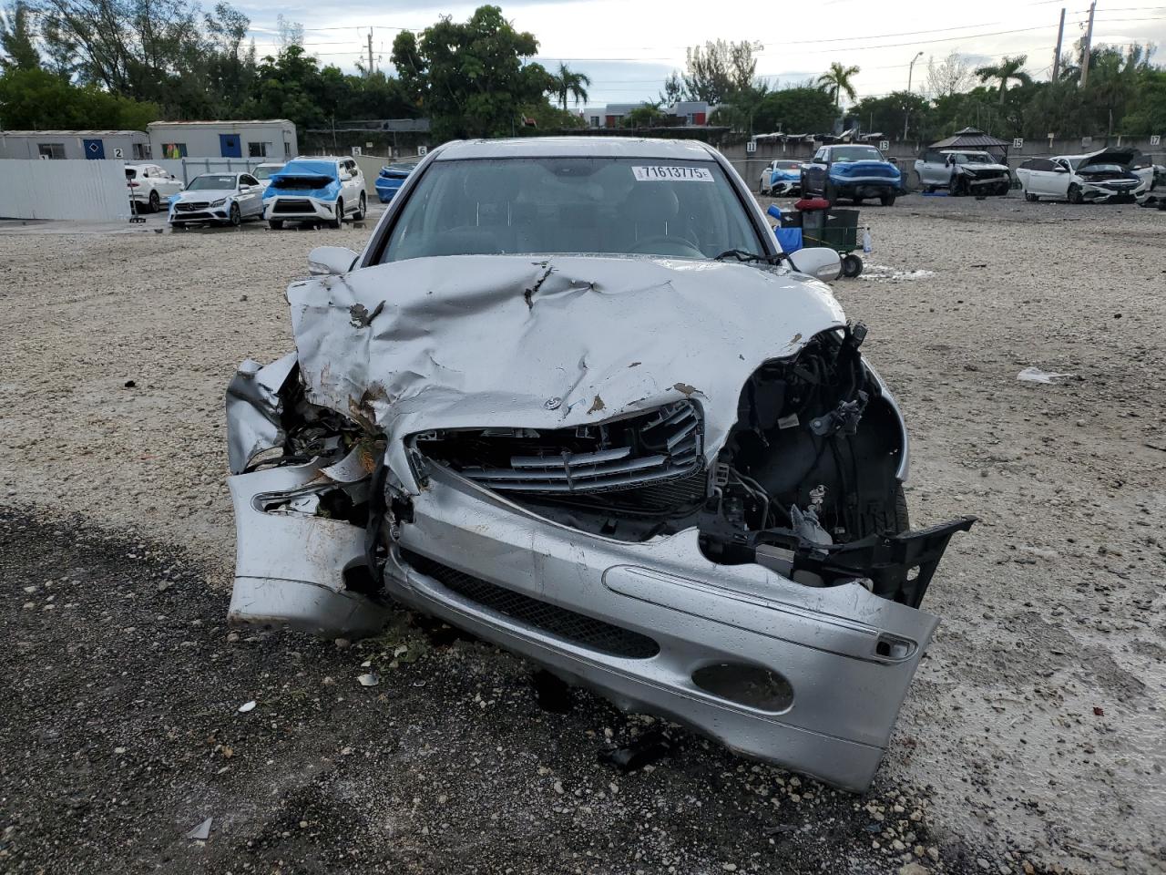 2002 Mercedes-benz C 320 Silver vin: WDBRF64JX2E005092