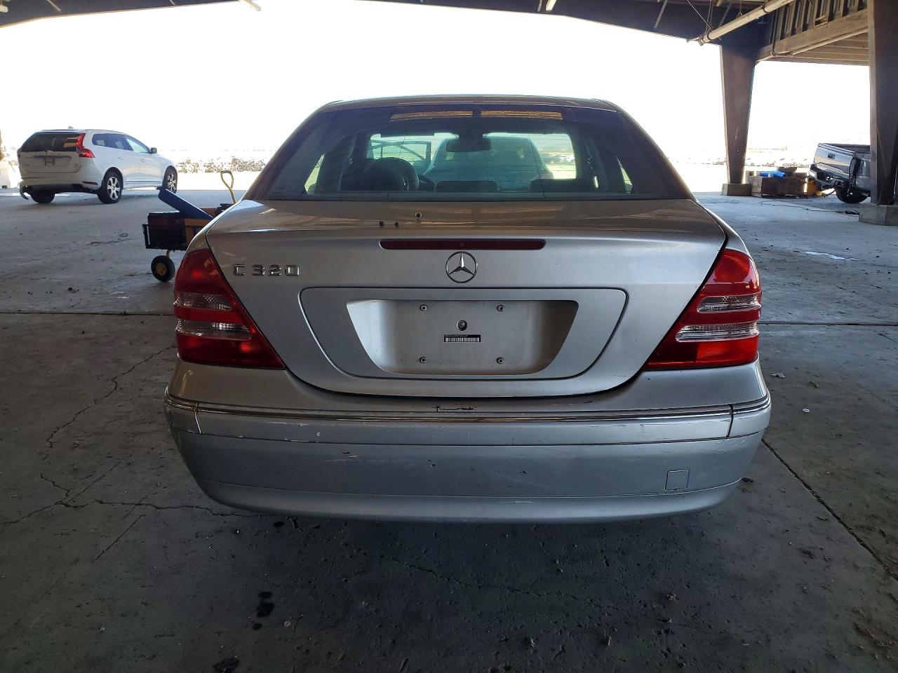2003 Mercedes-benz C 320 Silver vin: WDBRF64JX3F396627