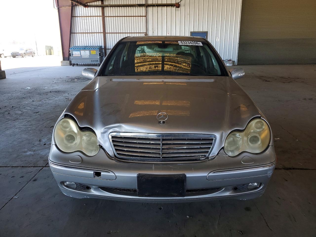 2003 Mercedes-benz C 320 Silver vin: WDBRF64JX3F396627